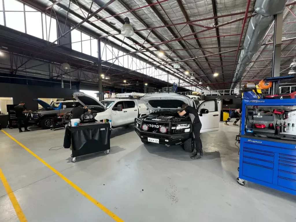 Auto electrician workshop in Perth