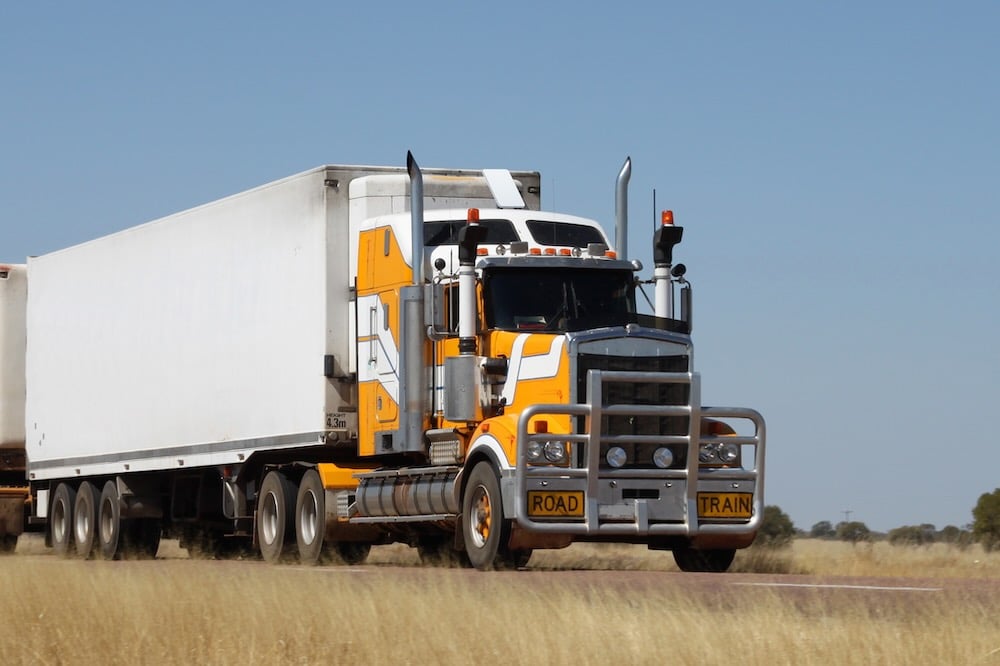 Starlink vehicle installation on a truck