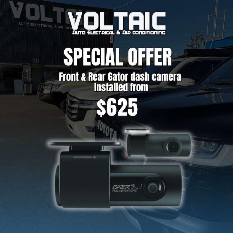 Dash cam installation offer for $625 installation
