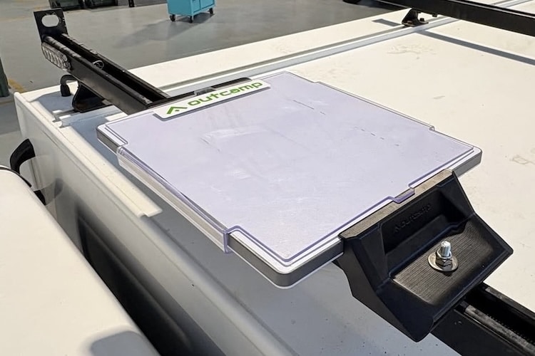 Starlink installed on a car roof