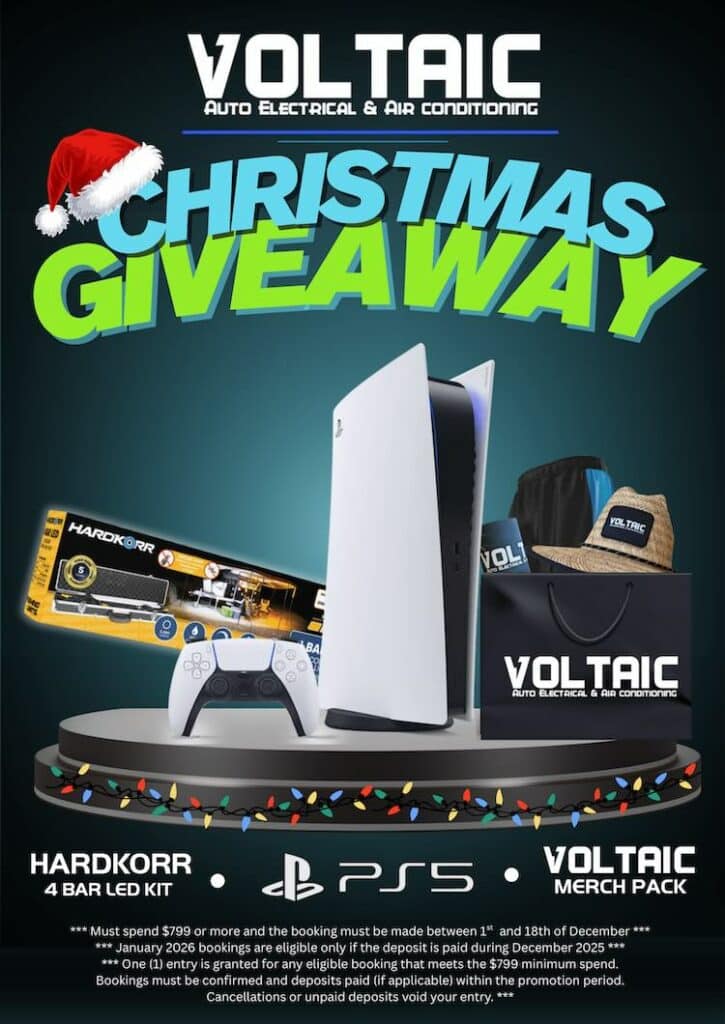Voltaic December giveawway